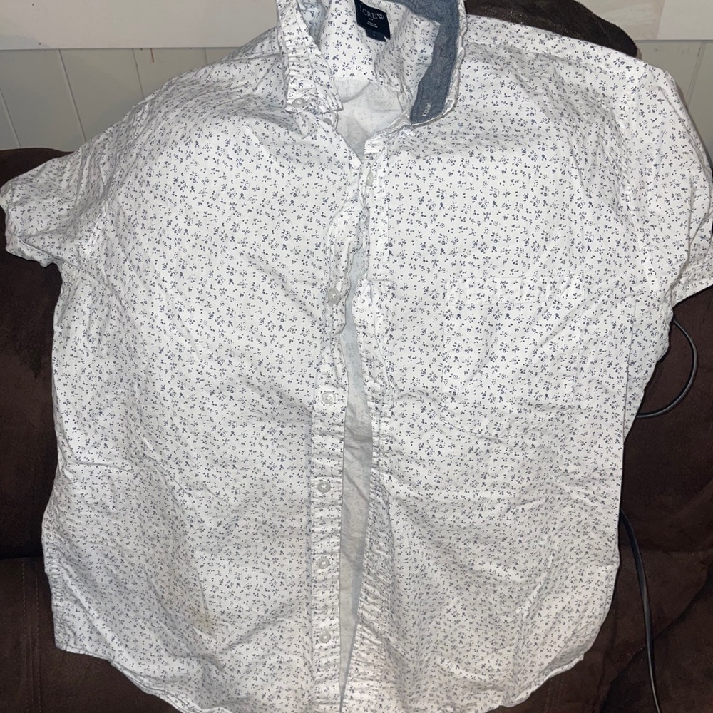 Mens JCrew Casual Button Up